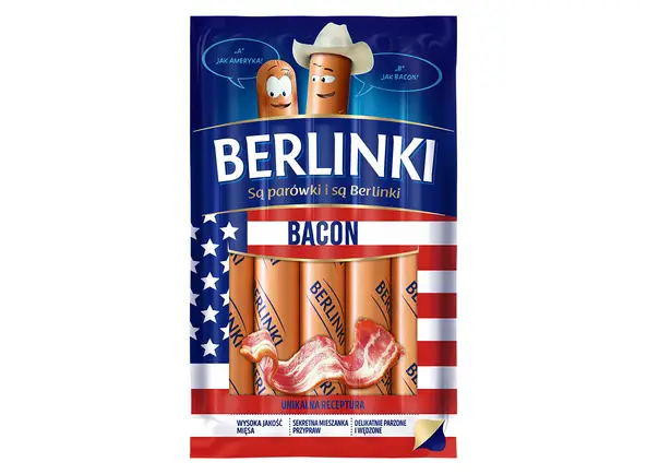 Berlinki Bacon Hotdogs