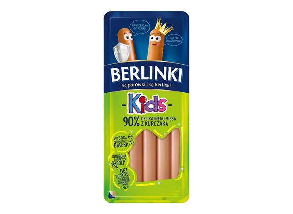 Berlinki Kids Chicken Hotdogs